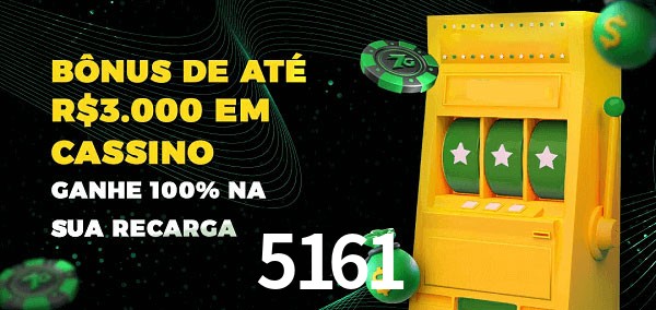 5161 melhor bônus de depósito